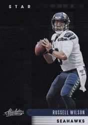 2020 Panini Absolute Star Gazing Russell Wilson #17 card