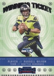 2020 Panini Contenders Winning Ticket Russell Wilson #WT2 card