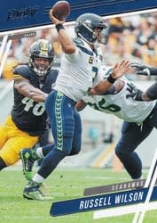 2020 Panini Prestige Base Set Russell Wilson #173 card