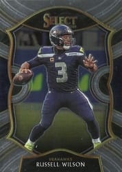 2020 Panini Select Base Set Russell Wilson #4 card