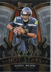 2020 Panini Select Hot Stars Russell Wilson #HS18 card