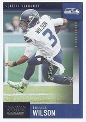 2020 Score Base Set Russell Wilson #323 card