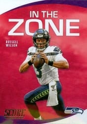 2020 Score In the Zone Russell Wilson #IZ-RW card