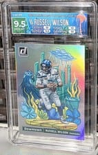 2021 Donruss Downtown Russell Wilson #DT-31 card