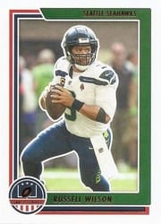 2021 Panini Chronicles Stars & Stripes Russell Wilson #STS-RWI card