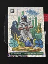 2021 Panini Donruss Optic Downtown Russell Wilson #DT-31 card