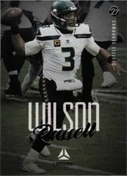 2021 Panini Luminance Base Set Russell Wilson #84 card