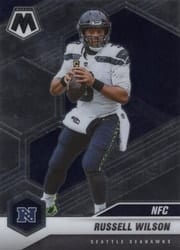 2021 Panini Mosaic Base Set Russell Wilson #203 card