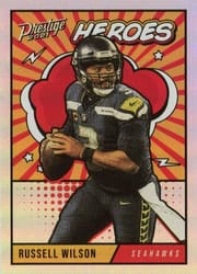 2021 Panini Prestige Heroes Russell Wilson #HE-1 card