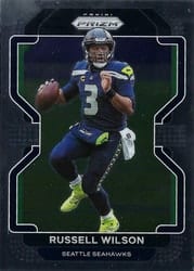 2021 Panini Prizm Base Set Russell Wilson #45 card