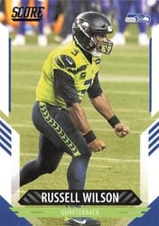 2021 Score Base Set Russell Wilson #266 card