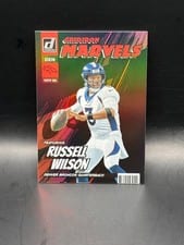 2022 Donruss Gridiron Marvels Russell Wilson #GM-7 card