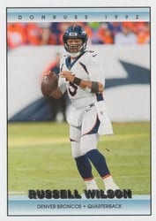 2022 Donruss Retro 1992 Russell Wilson #11 card