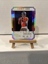 2022 Panini Contenders Admit One Russell Wilson #AO-RWI card