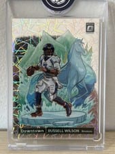 2022 Panini Donruss Optic Downtown Russell Wilson #DT-RW card
