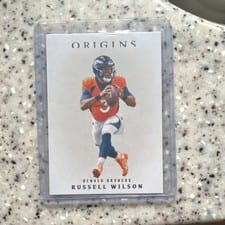 2022 Panini Origins Blank Slate Russell Wilson #BLS-18 card
