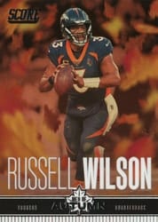 2023 Score Men of Autumn Russell Wilson #17 card