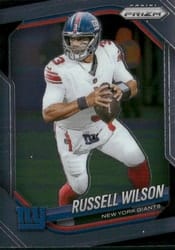 2025 Panini Prizm Base Set Russell Wilson #202 card