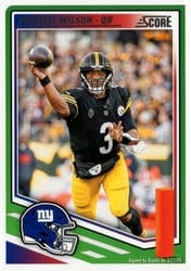 2025 Score Base Set Russell Wilson #30 card