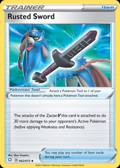Shining Fates Rusted Sword #62 card