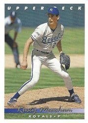1993 Upper Deck Base Set Rusty Meacham #59 card