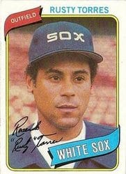 1980 Topps Base Set Rusty Torres #36 card