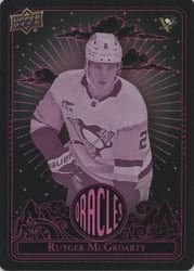 2024-25 Upper Deck Oracles Rutger McGroarty #O-43 card