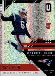 2018 Panini Unparalleled Base Set Ryan Allen #132 card
