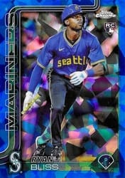 2025 Topps Chrome Sapphire Base Set Ryan Bliss #37 card