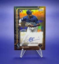 2025 Topps Gilded Collection Chrome Gold Autographs Ryan Bliss #CGA-RB card
