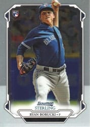 2019 Bowman Sterling Base Set Ryan Borucki #BSR-59 card