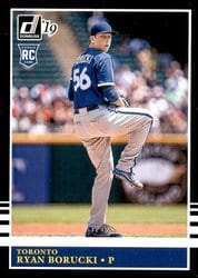 2019 Donruss Base Set Ryan Borucki #227 card
