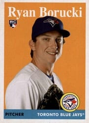 2019 Topps Archives Base Set Ryan Borucki #58 card