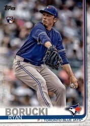 2019 Topps Base Set Ryan Borucki #246 card