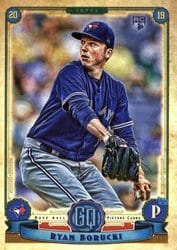 2019 Topps Gypsy Queen Base Set Ryan Borucki #22 card