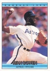 1992 Donruss Base Set Ryan Bowen #671 card