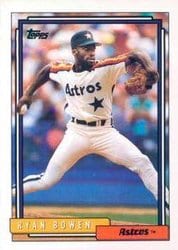 1992 Topps Base Set Ryan Bowen #254 card