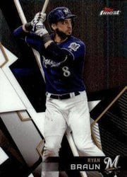 2018 Finest Base Set Ryan Braun #88 card