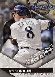 2018 Topps Instant Impact Ryan Braun #II-41 card