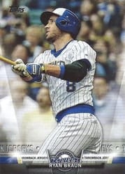 2018 Topps Topps Salute (Series Two) Ryan Braun #S-35 card