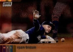 2020 Stadium Club Chrome Base Set Ryan Braun #314 card