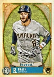 2021 Topps Gypsy Queen Base Set Ryan Braun #204 card