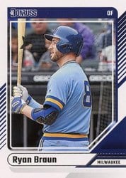 2024 Donruss Base Set Ryan Braun #86 card