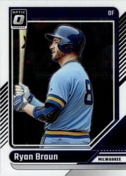 2024 Donruss Optic Ryan Braun #86 card