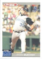 2004 Topps Total Base Set Ryan Bukvich #22 card