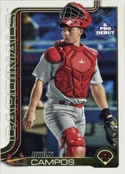 2025 Topps Pro Debut Base Set Ryan Campos #PD-141 card