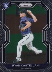 2021 Panini Prizm Base Set Ryan Castellani #91 card