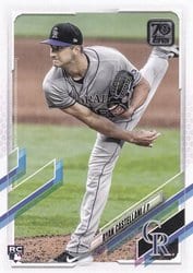 2021 Topps Base Set Ryan Castellani #177 card