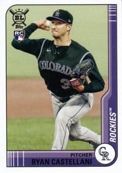 2021 Topps Big League Base Set Ryan Castellani #193 card