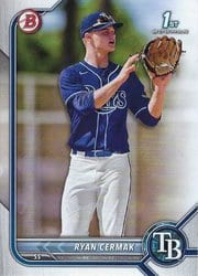 2022 Bowman Draft Base Set Ryan Cermak #BD-81 card